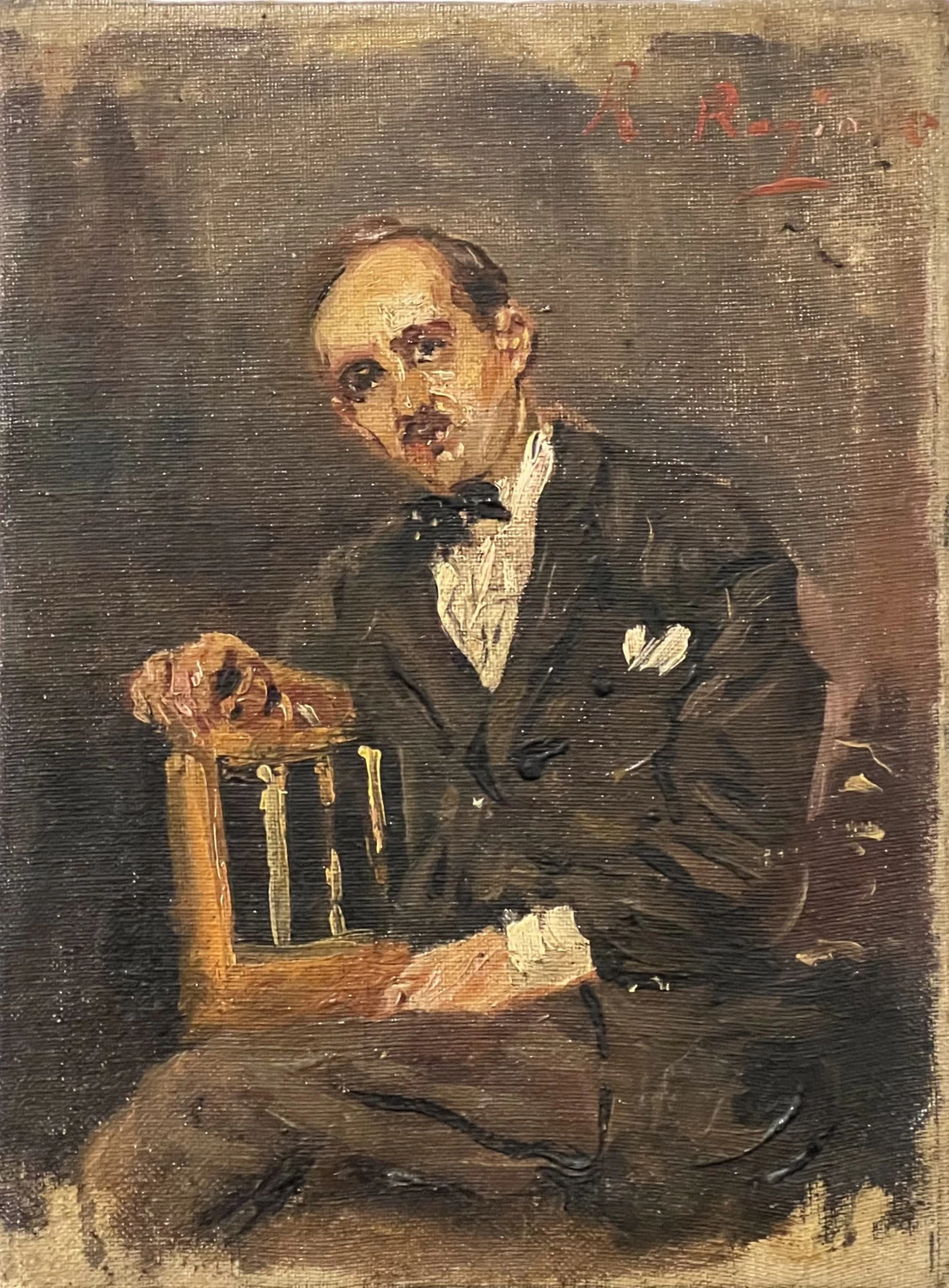 Ritratto di uomo seduto